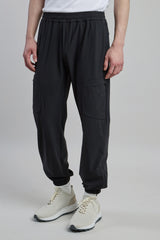 PLAIN POLYAMIDE ELASTANE TROUSERS
