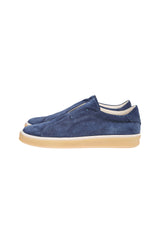 SNEAKERS PELLE VITELLO SCAMOSCIATO