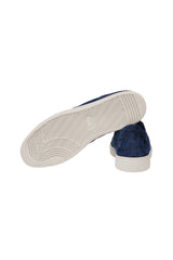 SNEAKERS PELLE SCAMOSCIATA