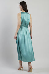 PLAIN SILK DRESS
