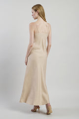 VESTITO LINO LUREX UNITO