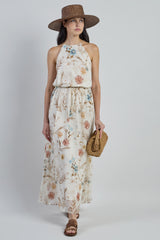 VESTITO SETA STAMPATA