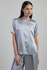 T-SHIRT GIROCOLLO SETA UNITA