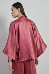 PLAIN SILK KIMONO