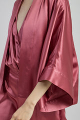 PLAIN SILK KIMONO