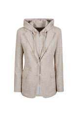 GIACCA MONOPETTO COTONE STRETCH