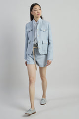 GIACCA COLLO IN PIEDI COTONE