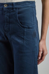 STRETCH COTTON TROUSERS