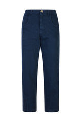 STRETCH COTTON TROUSERS