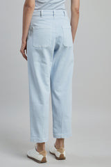 STRETCH COTTON TROUSERS