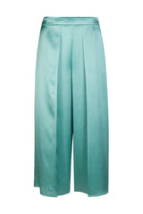 PLAIN SILK TROUSERS