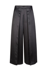 PLAIN SILK TROUSERS