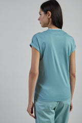 T-SHIRT GIROCOLLO COTONE