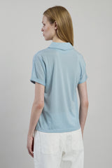 POLO E T-SHIRT JERSEY METALLIZZATO