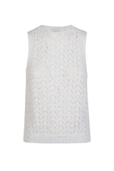 MAGLIA SMANICATA COTONE LINO