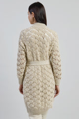 CARDIGAN LINO COTONE SETA