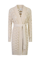 CARDIGAN LINO COTONE SETA