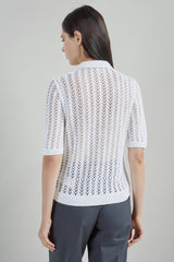 CAMICIA IN MAGLIA COTONE LINO