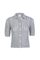 CAMICIA IN MAGLIA COTONE LINO