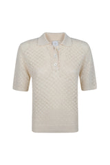 POLO IN MAGLIA LINO SETA