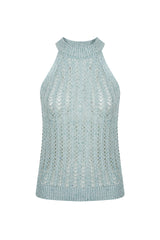 MAGLIA SMANICATA COTONE LINO