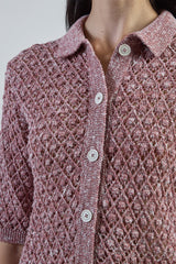 CAMICIA IN MAGLIA LINO COTONE SETA