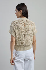 CARDIGAN LINO COTONE SETA