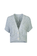 CARDIGAN LINO COTONE SETA