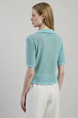POLO IN MAGLIA SETA