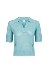 POLO IN MAGLIA SETA