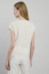 MAGLIA SMANICATA COTONE ORGANICO