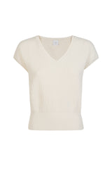 MAGLIA SMANICATA COTONE ORGANICO