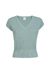 MAGLIA SMANICATA COTONE ORGANICO