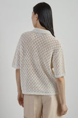 MAGLIA-CAMICIA LINO SETA