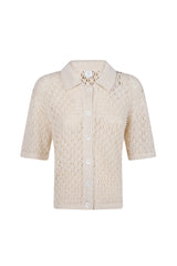 MAGLIA-CAMICIA LINO SETA