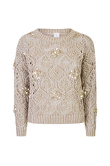 MAGLIA GIROCOLLO LINO