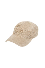 CAPPELLIO DA BASEBALL SETA LINO