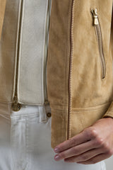 SUEDE LEATHER JACKET