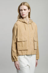GIUBBINO IN PELLE SUEDE