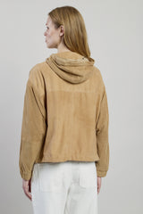 GIUBBINO IN PELLE SUEDE