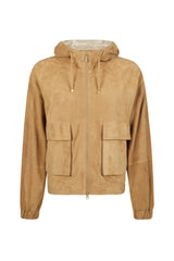 GIUBBINO IN PELLE SUEDE