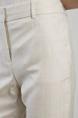 PANTALONE SLIM LANA SETA LINO MICRO SPINA