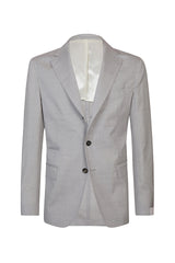 GIACCA MONOPETTO LANA SETA