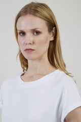 T-SHIRT GIROCOLLO JERSEY DI COTONE