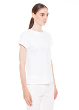 T-SHIRT GIROCOLLO JERSEY DI COTONE