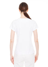 T-SHIRT GIROCOLLO JERSEY DI COTONE