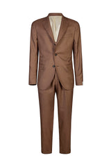 SINGLE BREASTED SUIT WITH PENCED PANTS