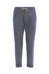 Lino Stretch cotton trousers