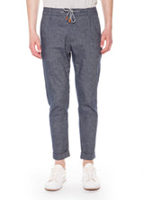 Lino Stretch cotton trousers