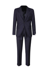 Single -breasted wool dress